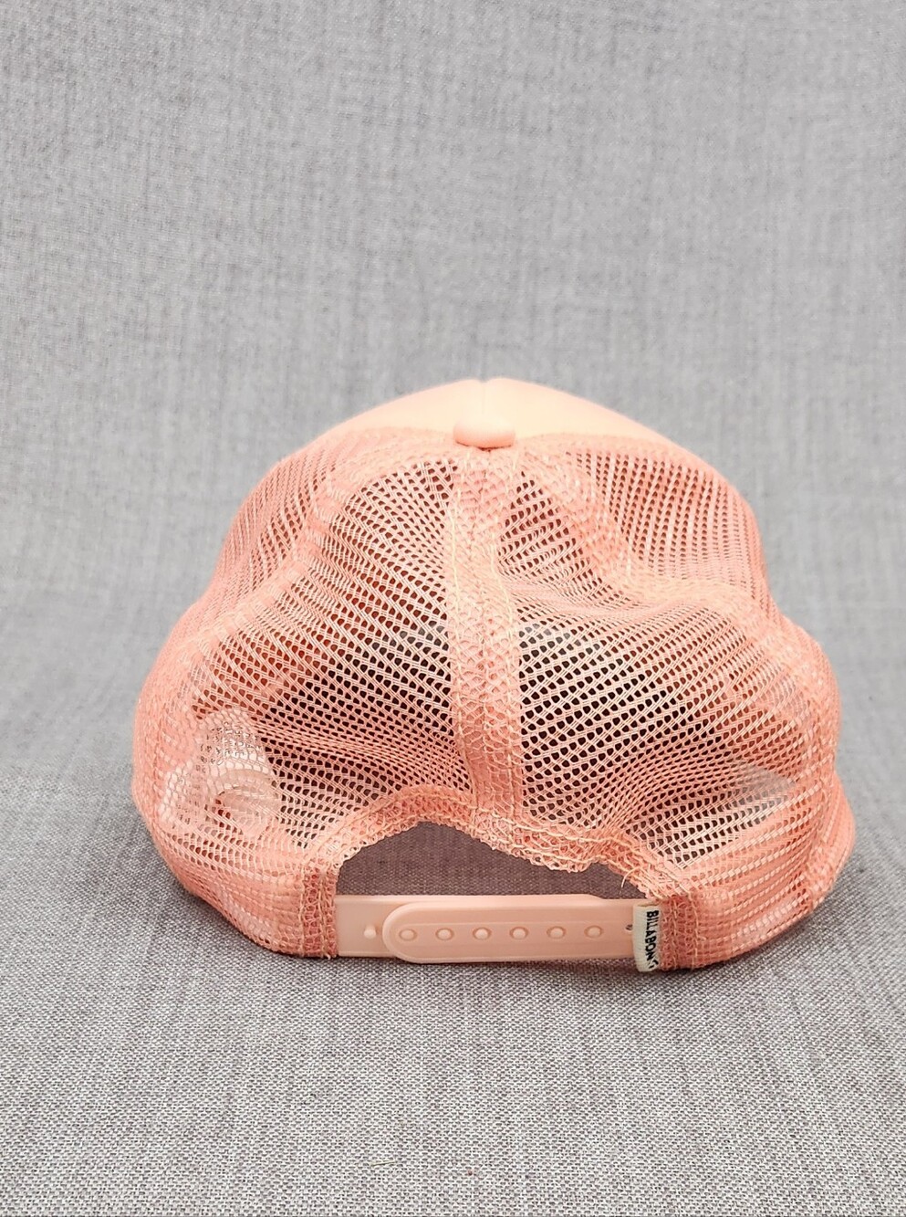 Billabong Peach Color Beach Foam Trucker Adjustable Hat. - Picture 5 of 8